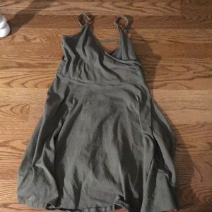Olive green forever 21 dress